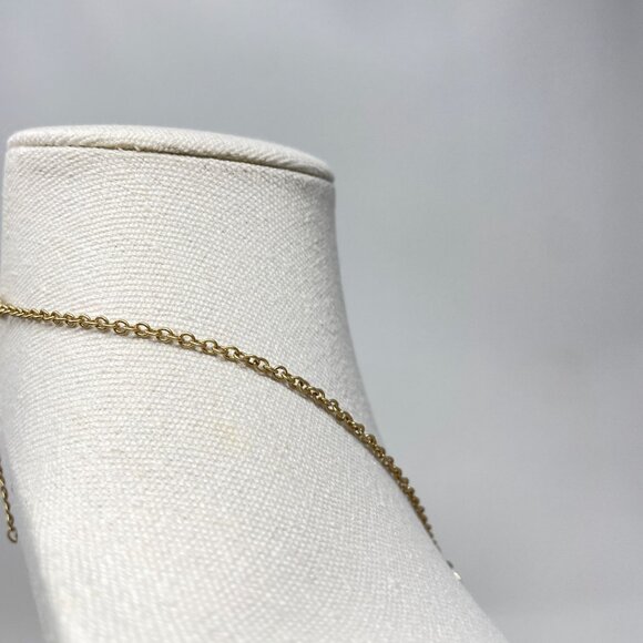 Vintage Starburst Rhinestone Necklace Gold & Silver‎ Tone Adjustable Chain - Picture 9 of 12